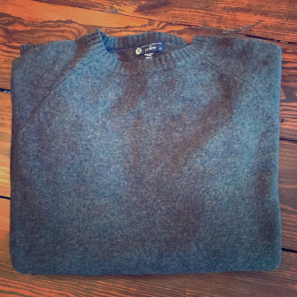 Men’s L J Crew wool sweater